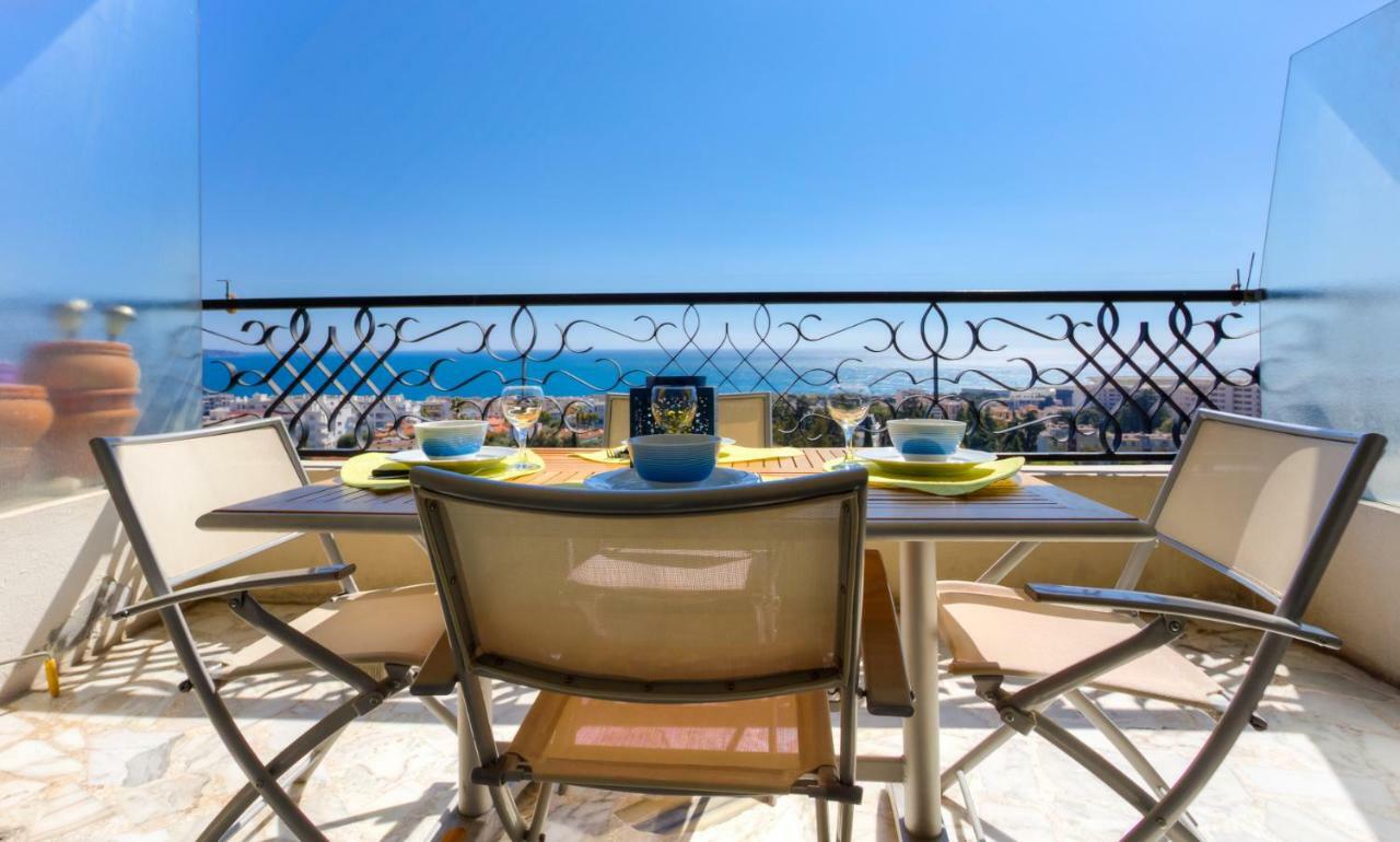 Confortable 3 Pieces Avec Superbe Vue Mer Apartment Nice Exterior photo
