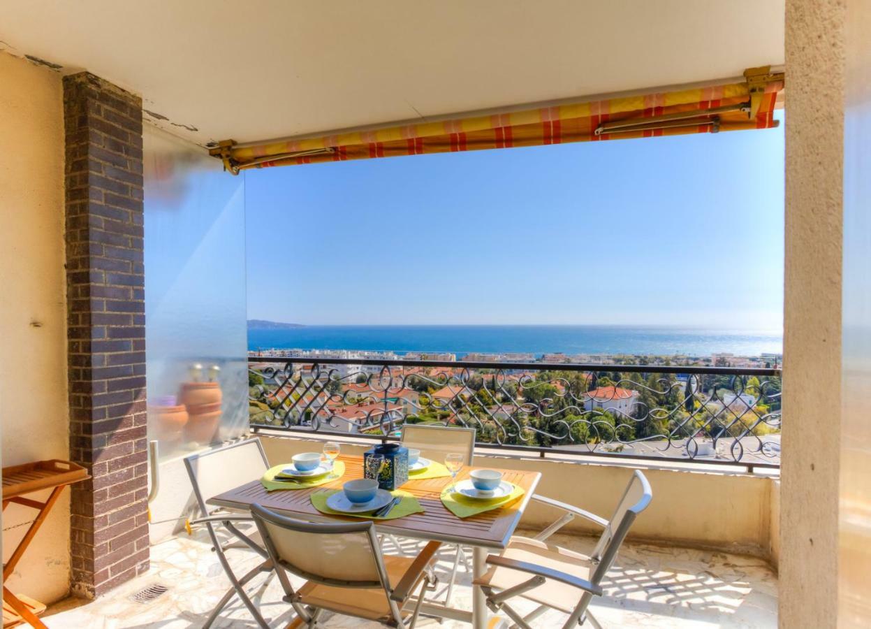 Confortable 3 Pieces Avec Superbe Vue Mer Apartment Nice Exterior photo