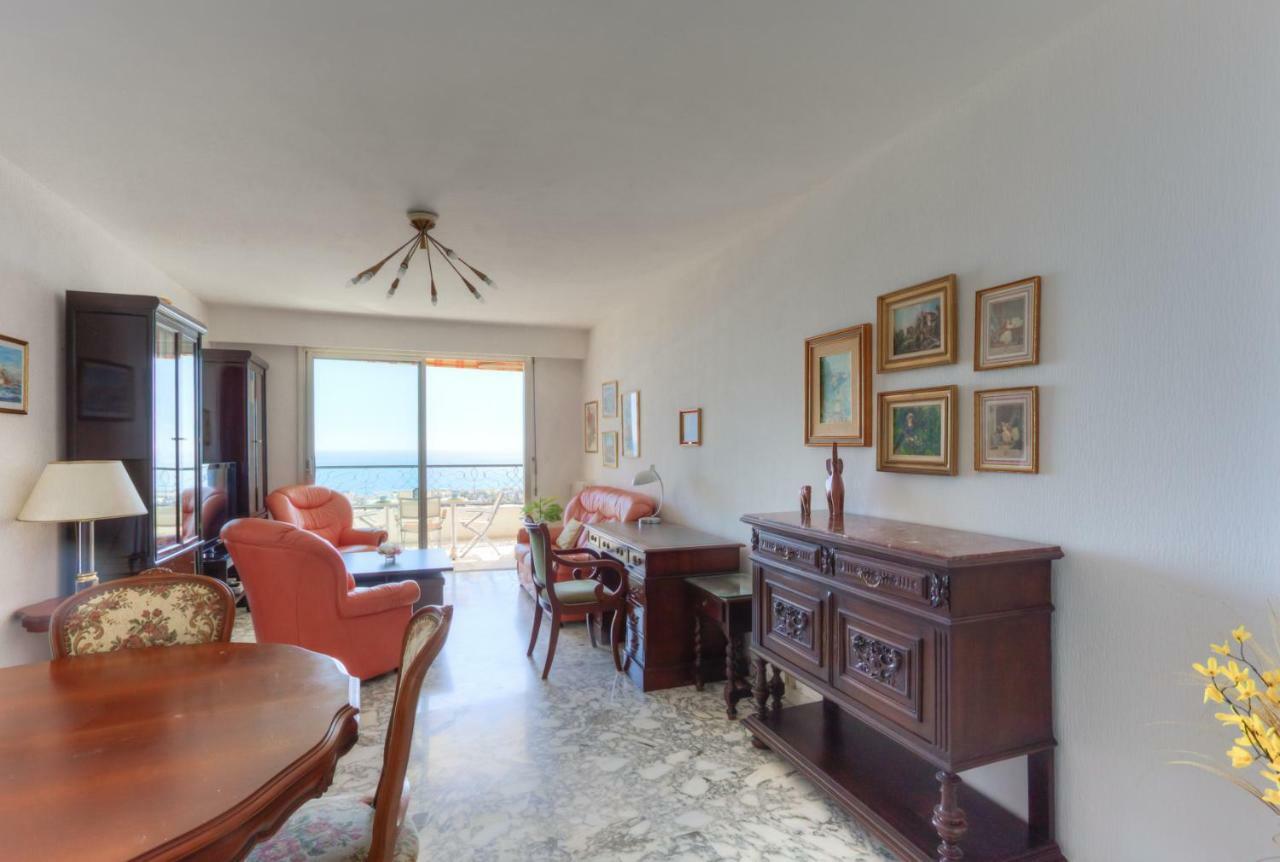 Confortable 3 Pieces Avec Superbe Vue Mer Apartment Nice Exterior photo