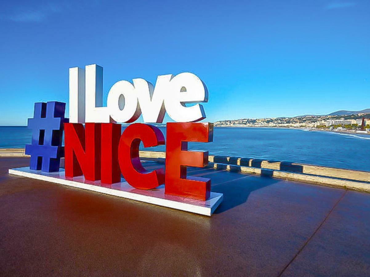 Confortable 3 Pieces Avec Superbe Vue Mer Apartment Nice Exterior photo